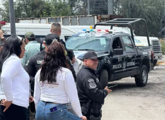 Riña entre alcaldes morenistas en Edomex deja dos policías lesionados